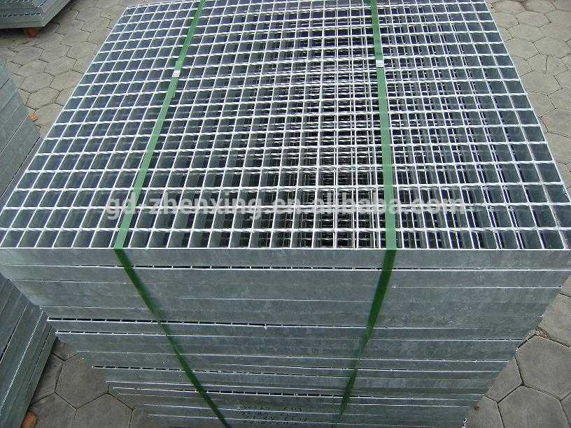 Hot dipped galvanized trench cover steel grating