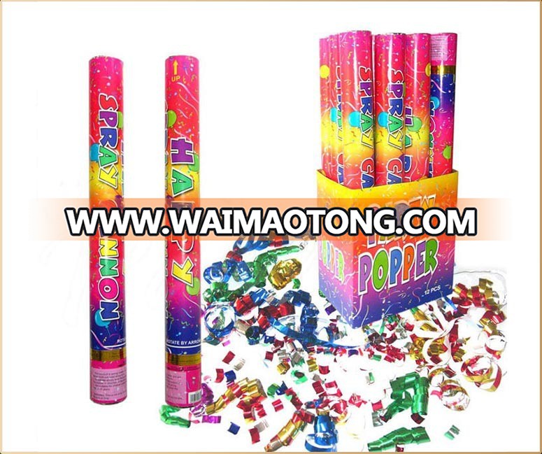 Factory wedding confetti party popper launcher tubes