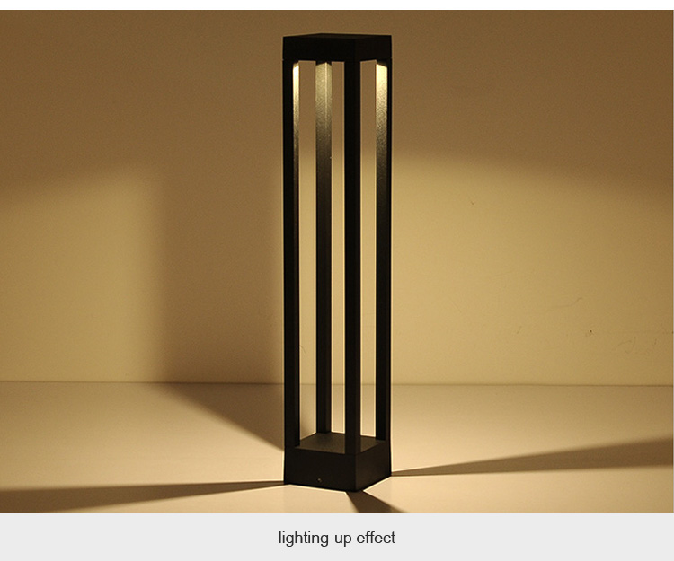 Customized Aluminum Outdoor Garden Led Bollard Lights