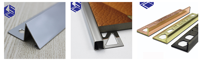 Brass flooring connector tile trim carpet trim strip for sale