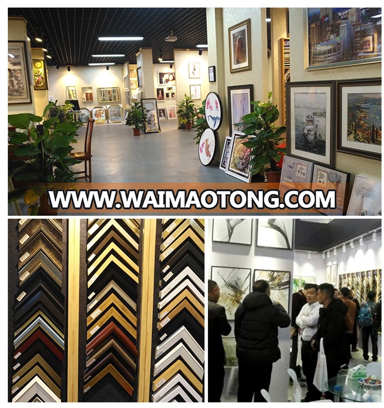 100% Hand-painted customized design oil painting abstract picture frames