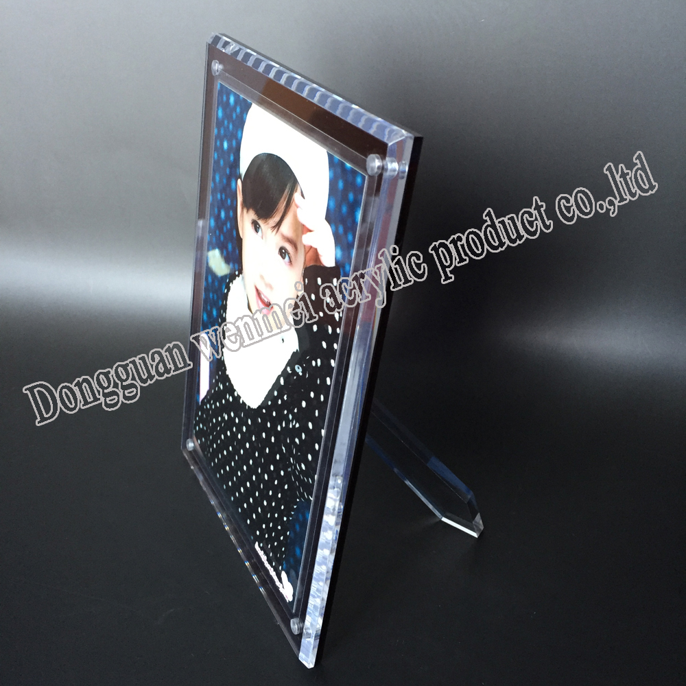 wholesale frameless acrylic photo frame picture frame