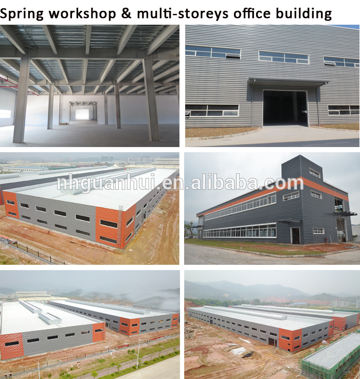 steel structure modular building system for workshop warehouse