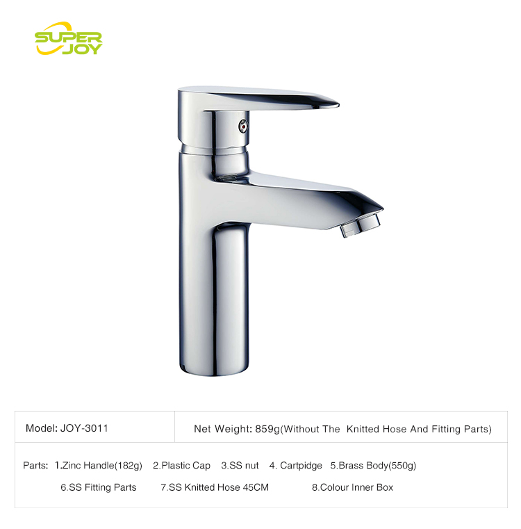 Cheap two way brass hot cold bathroom single lever basin mixer