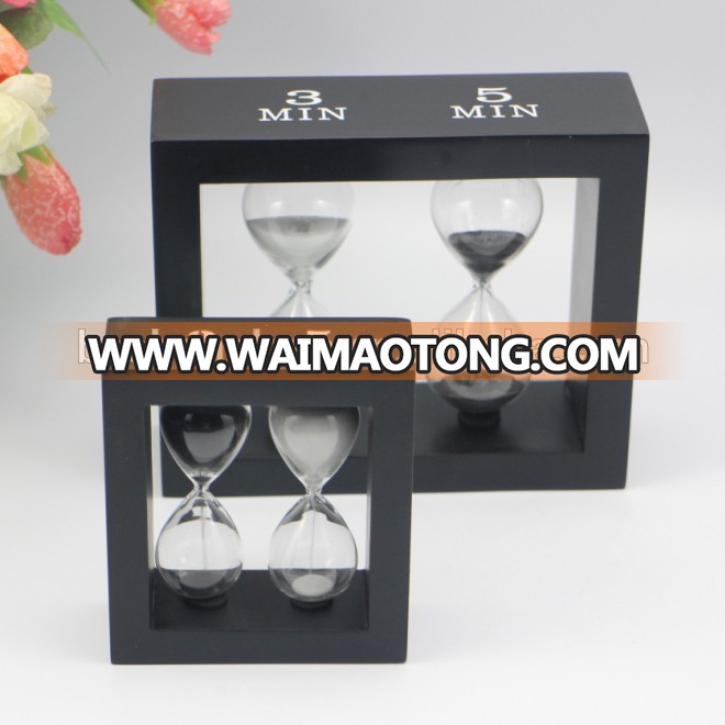 Wholesale replica watches unique home decor 2 in 1 sand clock for sale