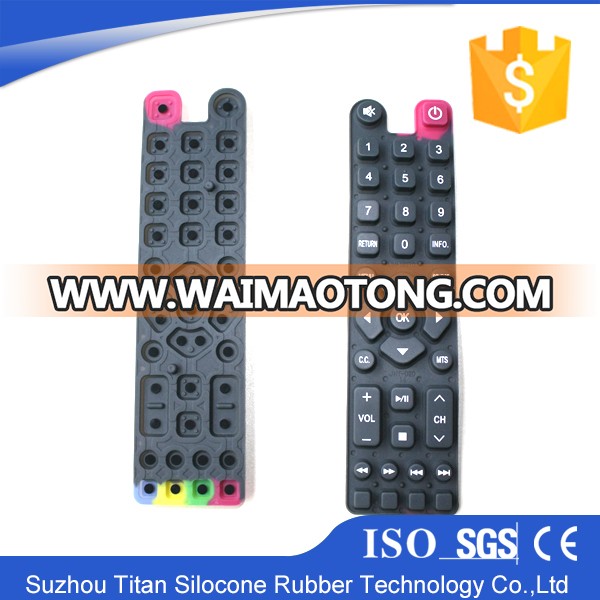 2019 remote control button pusher silicone custom silicone button pad