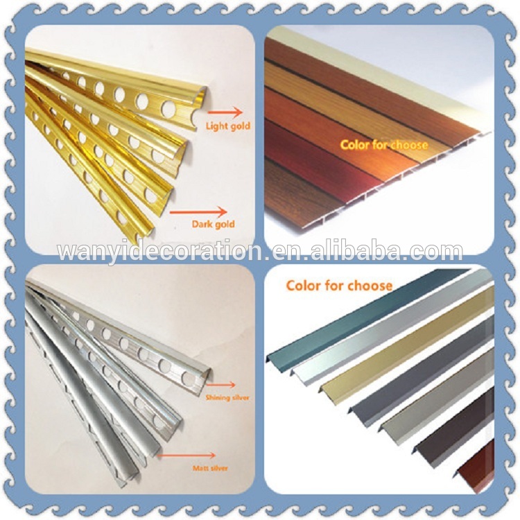 12*12mm aluminum tile edge protection trim