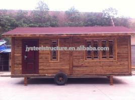 fully furnished light steel structure wooden villa