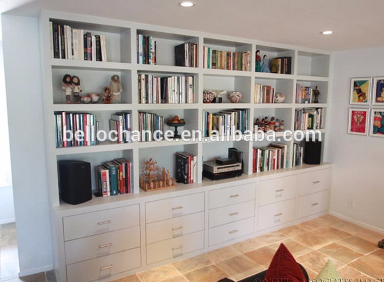 Wood And Specification White Luxury Bookcase Furniture For Children