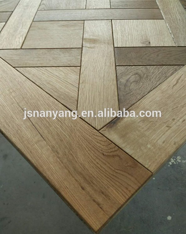 French Oak Antique Versailles Pattern Parquet Wooden Flooring