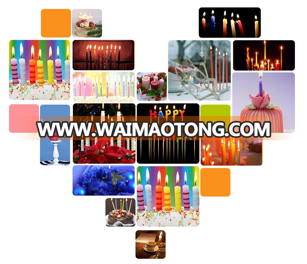 Chinese Credible Supplier Magic Unscented Decorative Birthday Candle