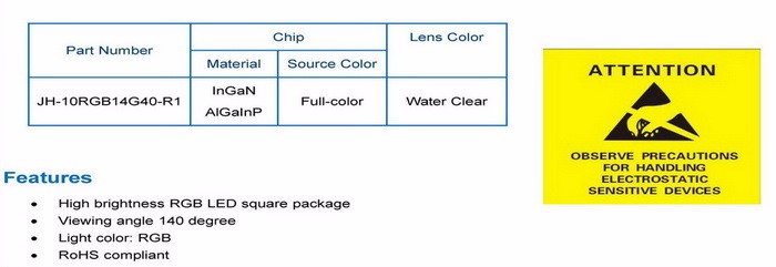 Hot Sell 10w 20w 30w 50w 60w 90w 100W RGB High Power LED Module Chip Lamp