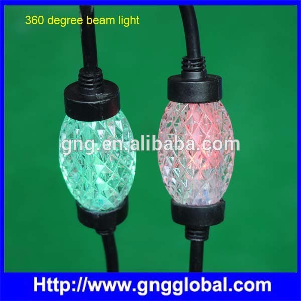 Diameter 32mm 3D 360 degree led crystal magic ball light for disco and KTV led crystal magic ball