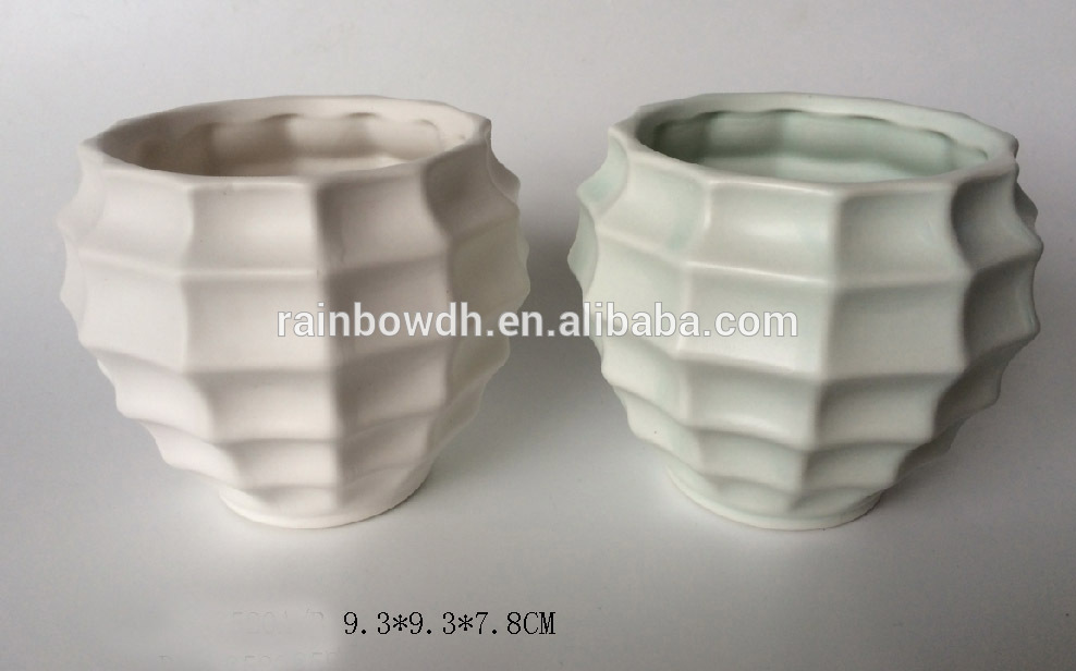 Wholesale ceramic flower pot for home decor