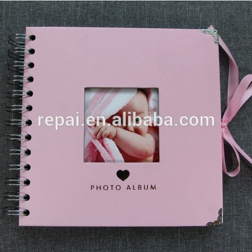 photo album sprial photo book DIY scrapbook wedding baby album