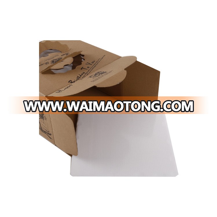 Kraft Paper Boxes for Cake Packaging