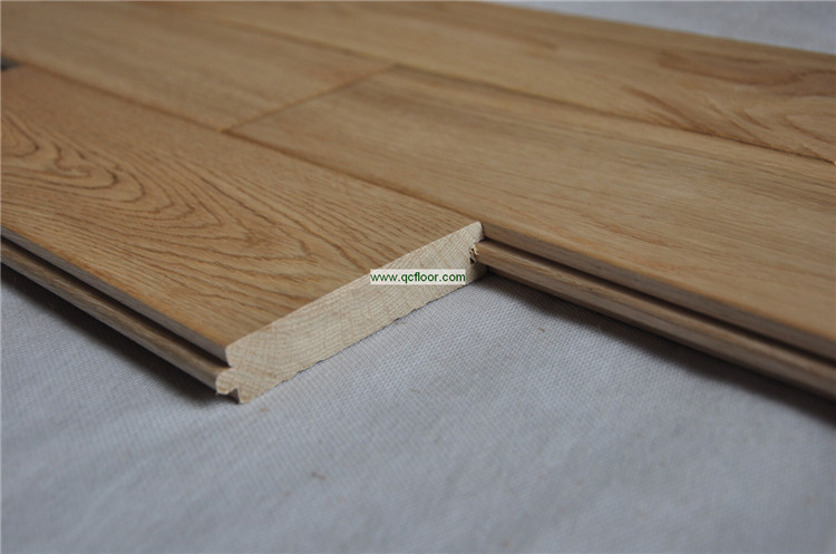 Natural 90mm wide white oak hardwood/ solid wood flooring oak