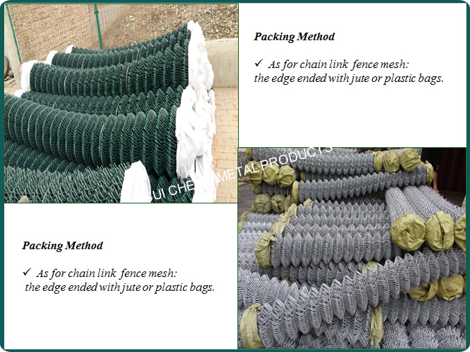 Guangzhou factory galvanized and pvc coated chain link fence accessories