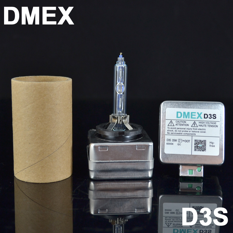 DMEX D3S Xenon Bulb Hg Free 4300K 5500K 6000K Xenon Bulb Headlight HID 35W 5500K D3S Xenon HID Bulb