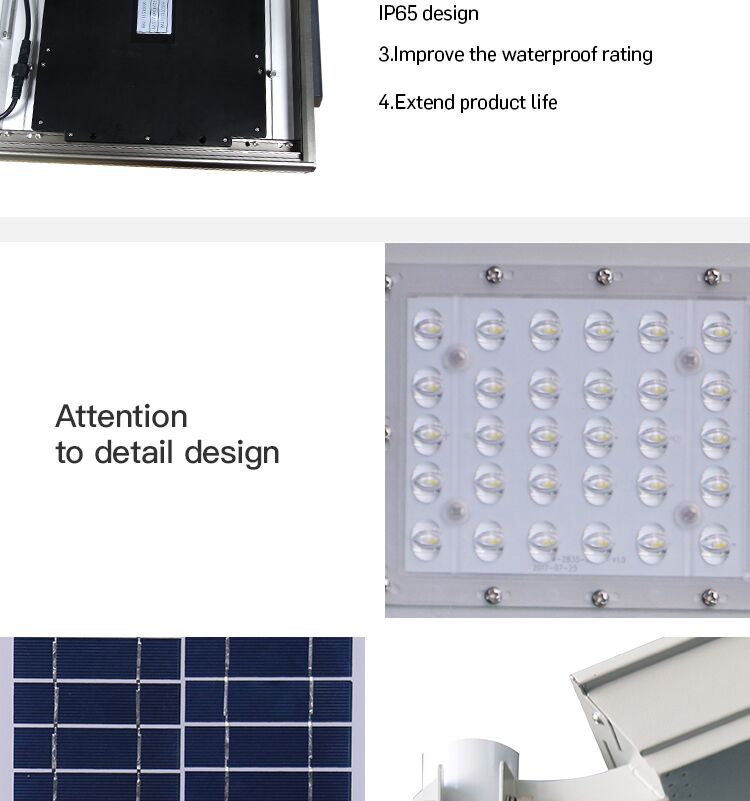 Shenzhen manufacturer ce rohs 3 years warranty 10w 15w 20w 30w 40w 50w 60w garden light ip65 waterproof ip65 solar light