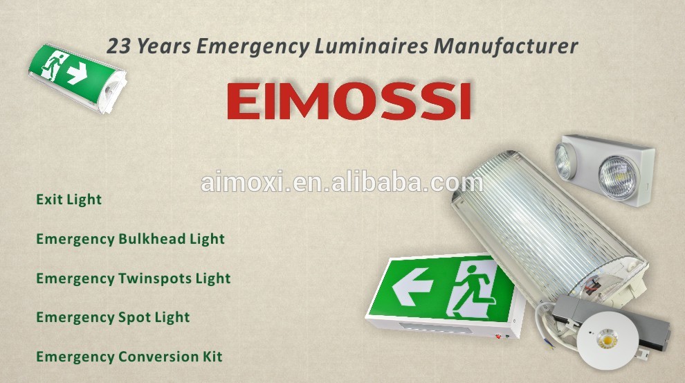 LED 3H Plastic Rechargeable IP65 Emergency Bulkhead