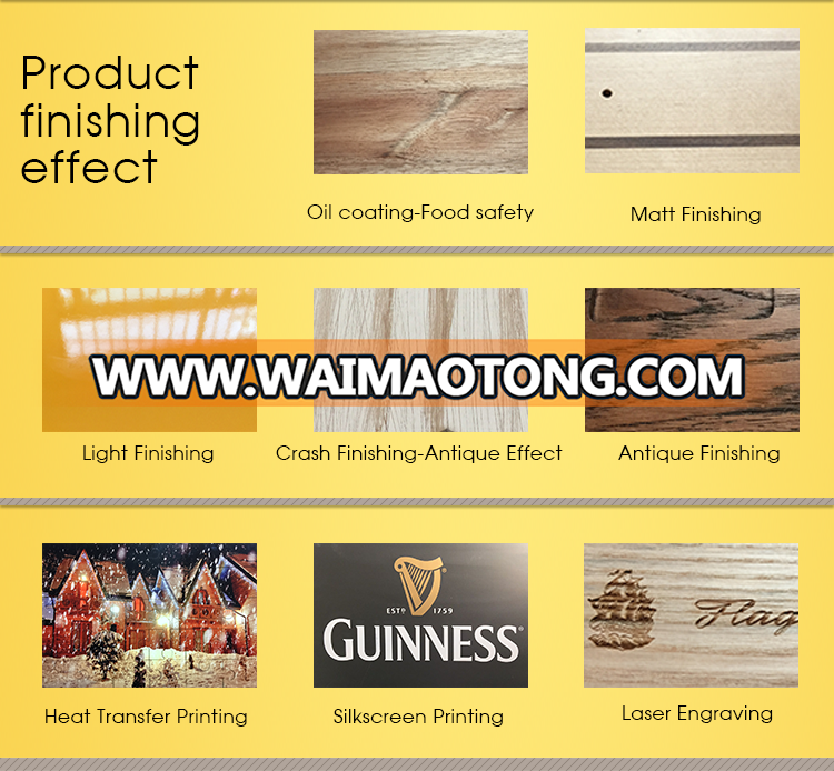 popular decoration luxury wood crafts decoration