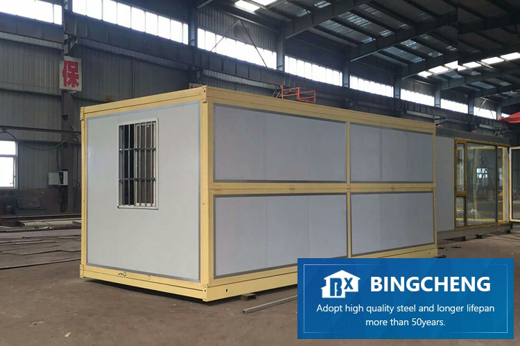 container home folding house prefabricated modular house folding storage container