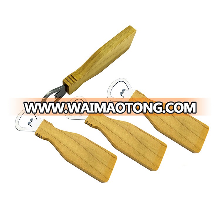 High Quality wholesale custom Wooden bottle opener