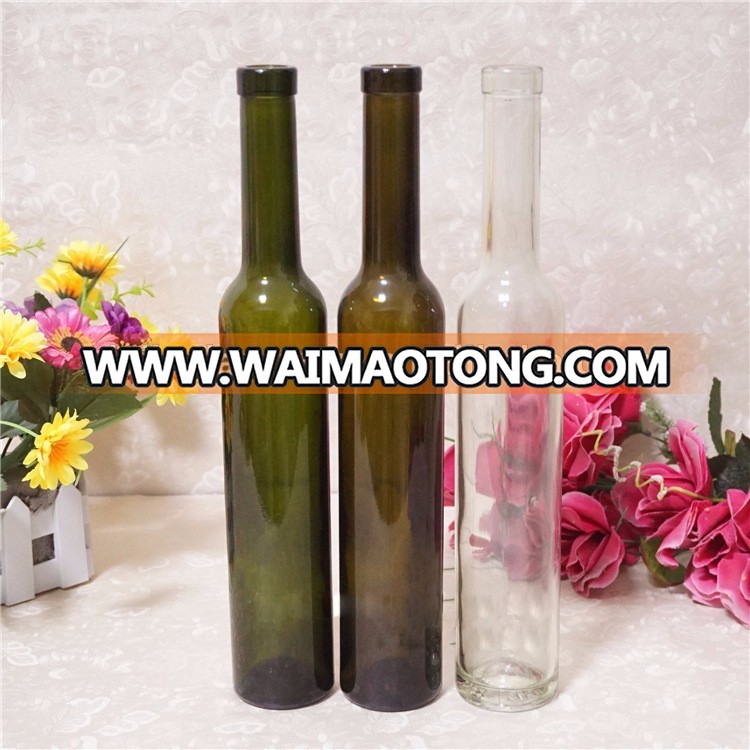 DAILY 50 100 375ML Clear / Transparent / Amber Glass Ice Wine Bottle