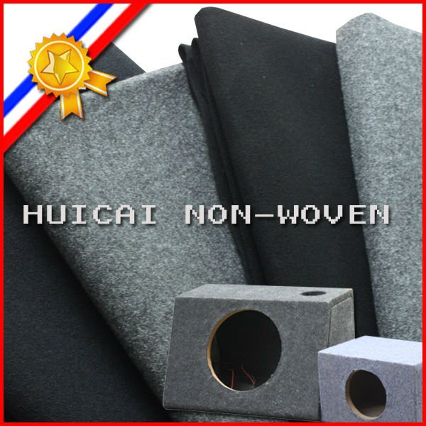 300gsm weight non-woven polyester felt for sound box covering