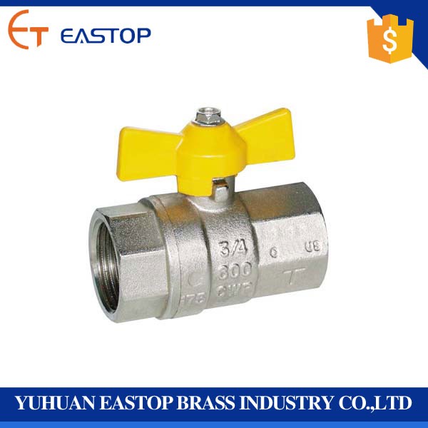 FF Approved Brass 1/2"-2" Ball Valve Price Regulating ball valve handle