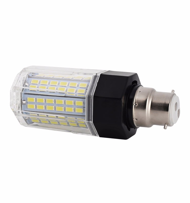 Dimmable Polygon LED Corn Light B22 110V -265V 5730 SMD Corn Bulb Light LED Corn Lamp