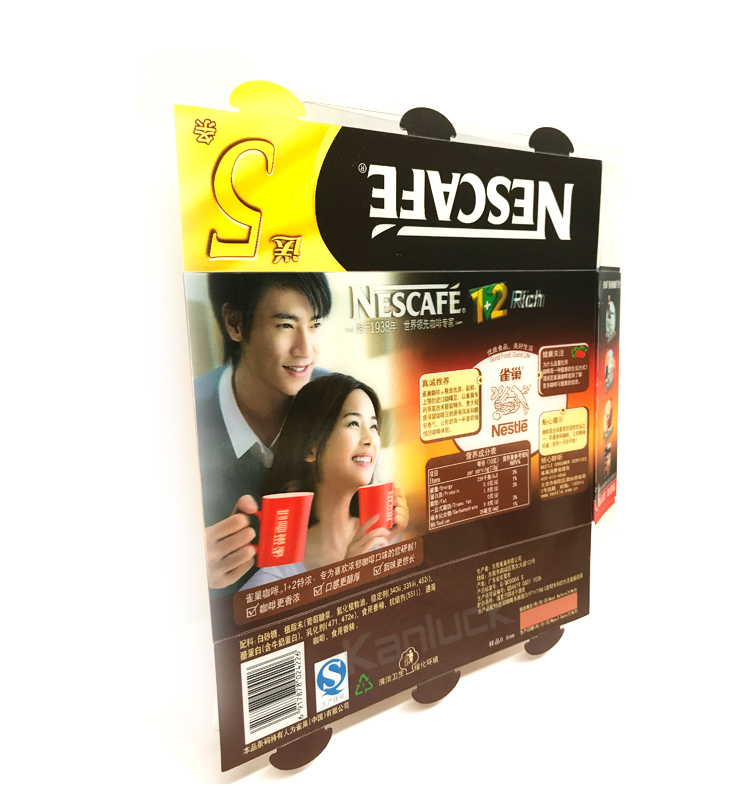 Good Quality Eco-friendly PET Lenticular 3D Plastic Packaging Box