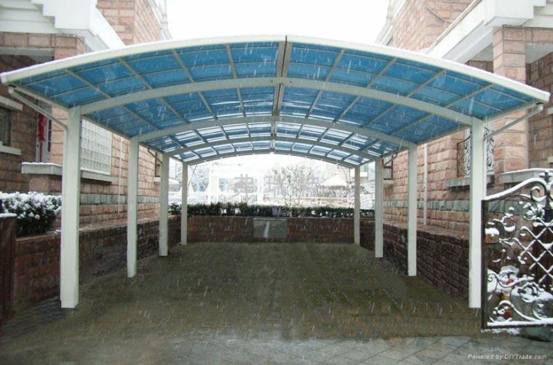 Beautiful design china ISO modern steel structure carports/garages