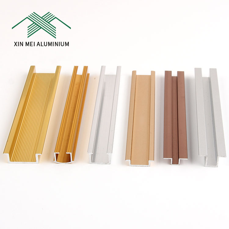 Latest Design 4mm 5mm 6mm 7mm 8mm Aluminum Tile Trim Profile