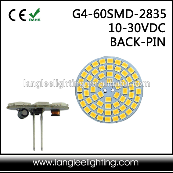 36mm PCB Plate G4 LED 4W 60SMD 2835 Warm White 10-30V