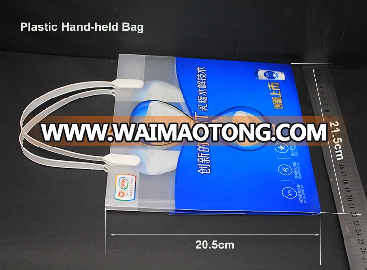 Clear PP Plastic Bag Hand bag