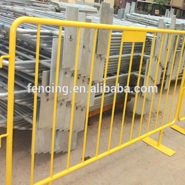 Anping factory Metal Pedestrian Facility Fence For Works