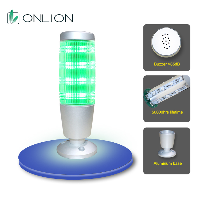 ONN-M4H Tri-color Led Tower Warning Lights for Machines