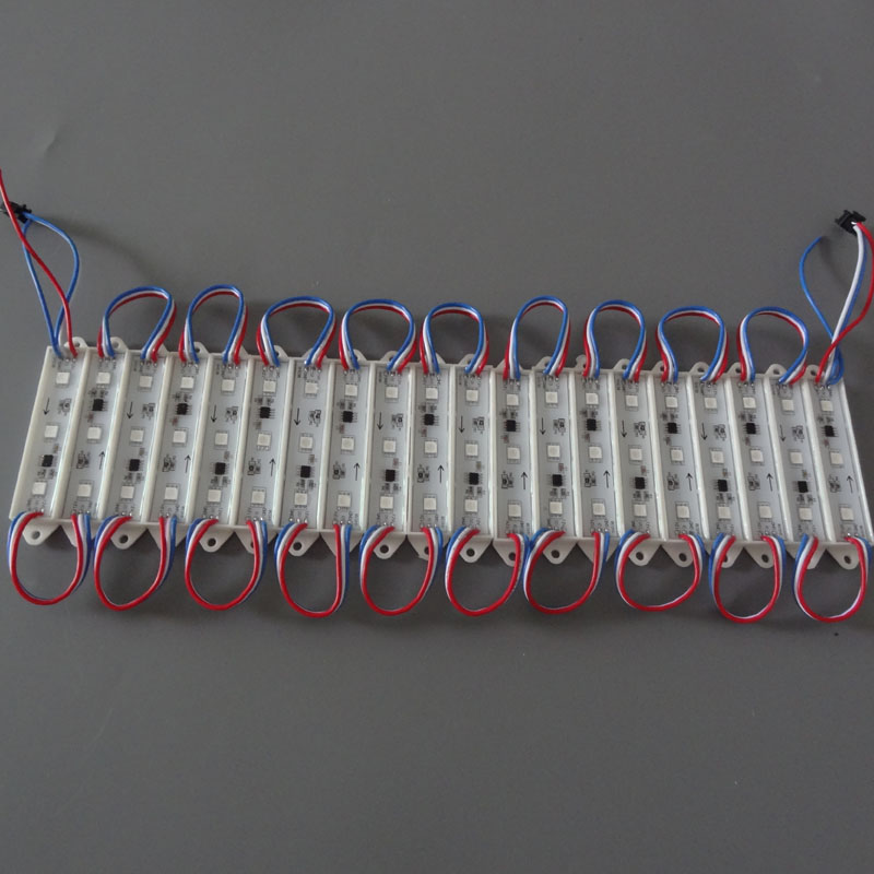 DC12v ws2811 high brightness full color 7515 led pixel module for channel letters