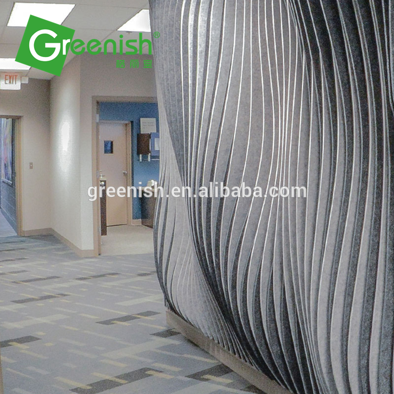 fire proof characteristic polyester fiber acoustic panel