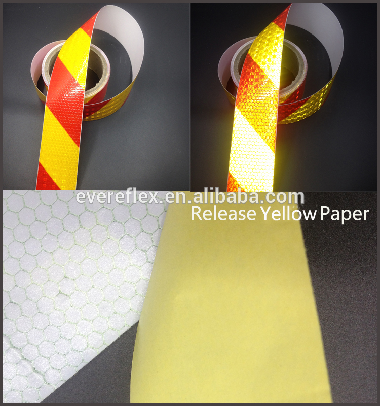 Striped Reflective Warning Tape For Safety