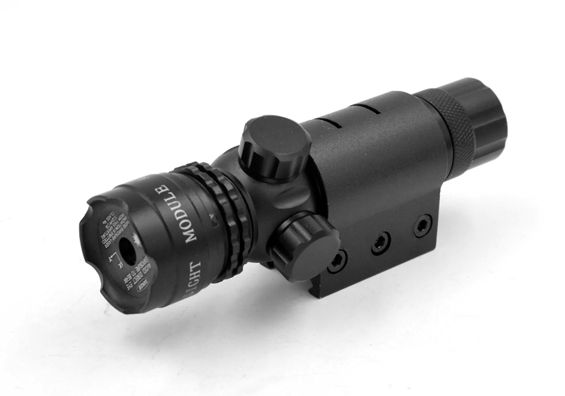 Outdoor Mount Green/Red Dot Laser Sight Rifle Gun Scope & Rail & Barrel Mount Cap Pressure Switch 5mw for Gun Hunting