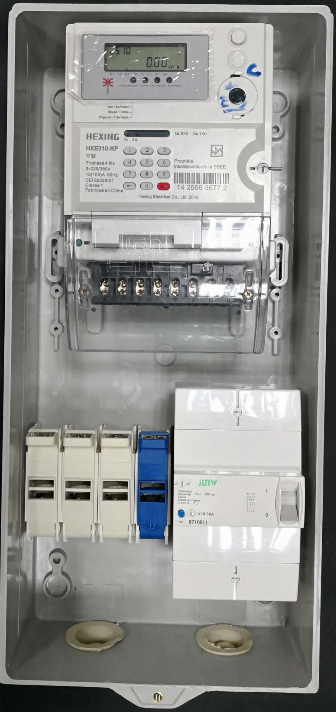 High quality Africa Single phase meter box