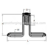 stainless steel ferrule zinc,aluminum ferrule fittings,precast concrete ferrule fittings