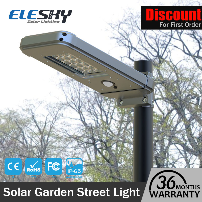 Shenzhen factory innovative led solar street light/Lamp with Day/Night sensor