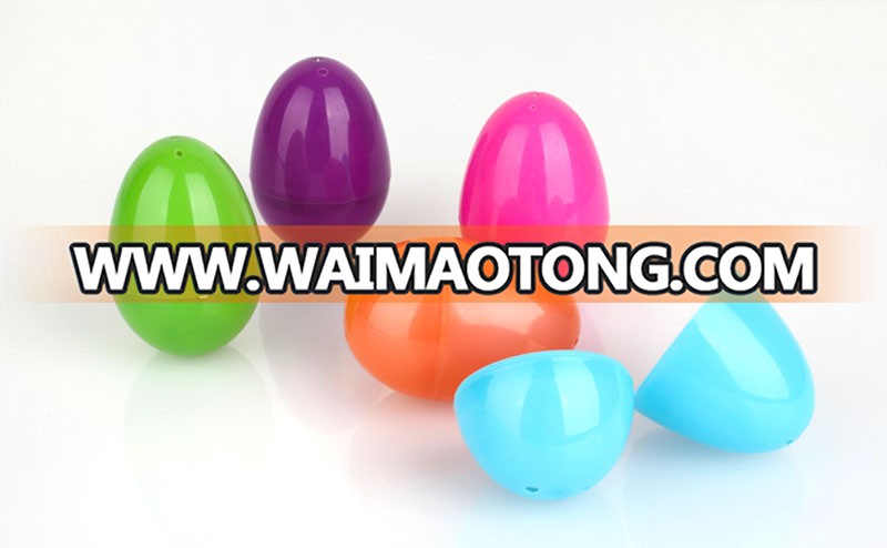 2018New Design:Plastic Attractive Egg with Metallic-Colorful glitter eggs