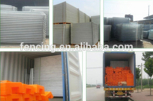 Mobile Construction Site Outdoor Fence / Temporary Welded Metal Fence Panels for Sale ( factory price)