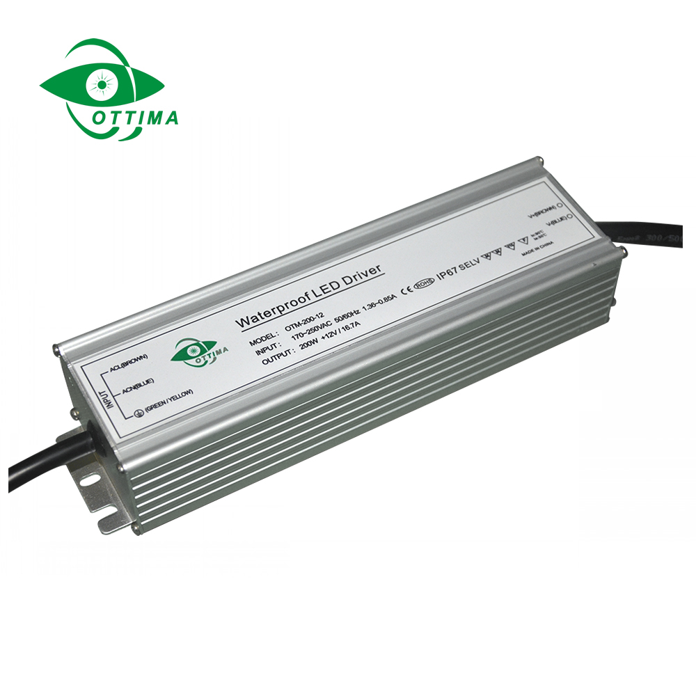 12v 24v 36v 40w constant voltage led driver power supply IP67 waterproof shenzhen manufacturer