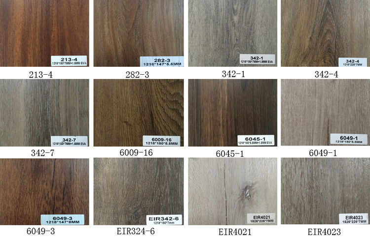 Wpc engineered flooring core wood texture vinyl